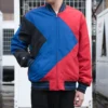 Giacca da baseball Taglie asiatiche “Blu Rosso Nero”