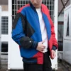 Giacca da baseball Taglie asiatiche “Blu Rosso Nero”