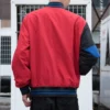 Giacca da baseball Taglie asiatiche “Blu Rosso Nero”