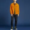 Giacca da uomo Converse Sports Cargo in velluto a coste Giallo