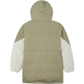 Giacca da uomo taglie asiatiche “Verde oliva e bianco”