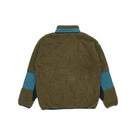 Giacca in pile polare Sherpa Taglie asiatiche “Surplus Olive”