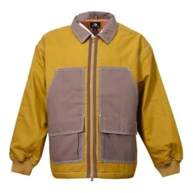 Giacca in tela utility Taglie asiatiche “Wheat”