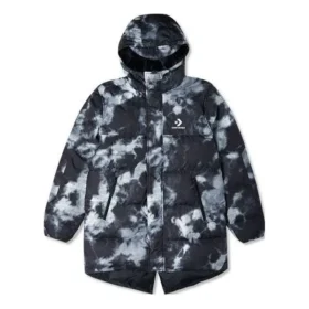 Giacca invernale stampata Taglie asiatiche “Black Multi”