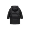 Giacca lunga con logo Taglie asiatiche “Nero Bianco”