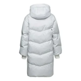 Giacca lunga Taglie asiatiche “Bianco”