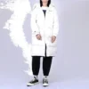 Giacca lunga Taglie asiatiche “Bianco”