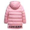 Giacca lunga Taglie asiatiche “Rosa Nero”