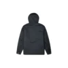 Giacca nera imbottita con cappuccio e maniche lunghe da uomo Converse Casual Sports Cargo