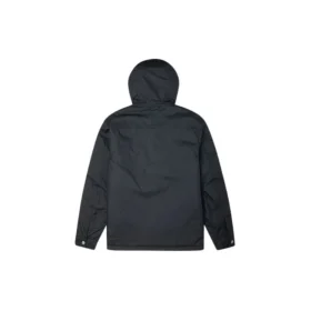 Giacca nera imbottita con cappuccio e maniche lunghe da uomo Converse Casual Sports Cargo