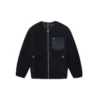 Giacca reversibile in sherpa “Balck” (taglie asiatiche)