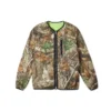 Giacca reversibile in sherpa Utility Taglie asiatiche “Real Tree Edge Camo”