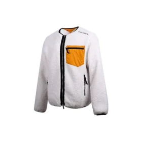 Giacca reversibile Utility in sherpa Taglie asiatiche “Giallo”