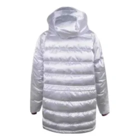 Giacca Sideline iridescente Taglie asiatiche “Argento”