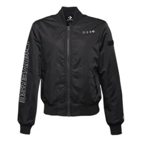 Giacca sportiva casual corta con collo alto Taglie asiatiche “Nero”