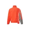 Giacca sportiva casual da uomo Converse x Feng Chen Wang con cuciture a contrasto, arancione