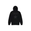 Giacca sportiva con cappuccio e logo sul retro Converse x Slam Jam da uomo, nera