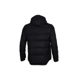 Giacca sportiva corta con cappuccio imbottita in piuma, taglie asiatiche “Black”