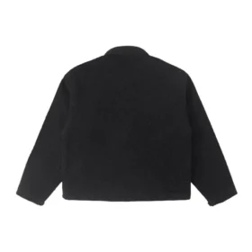 Giacca stagionale in sherpa Taglie asiatiche “Nero”