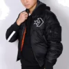 Giacca Taglie asiatiche “Black White”