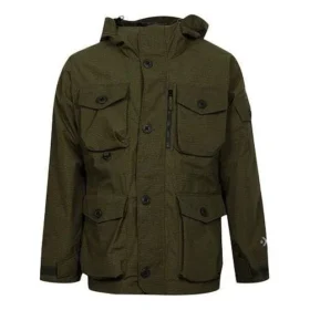 Giacca Utility stampata 2L Taglie asiatiche “Verde oliva”