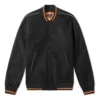 Giacca Varsity imbottita Converse x Vince Staples Taglie asiatiche “Black Orange”