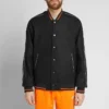 Giacca Varsity imbottita Converse x Vince Staples Taglie asiatiche “Black Orange”