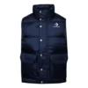 Gilet imbottito in piuma Taglie asiatiche “Navy”