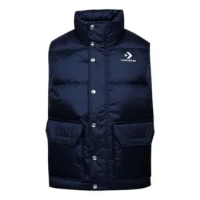 Gilet imbottito in piuma Taglie asiatiche “Navy”