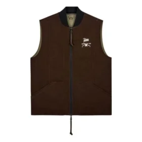 Gilet imbottito reversibile Converse x Patta Four-Leaf Clover Utility Taglie asiatiche “Java”