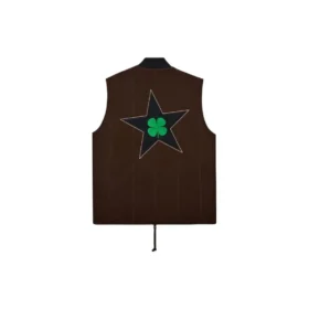 Gilet imbottito reversibile Converse x Patta Four-Leaf Clover Utility Taglie asiatiche “Java”