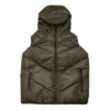 Gilet in piuma Taglie asiatiche “Verde”