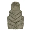 Gilet in piuma Taglie asiatiche “Verde”