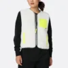 Gilet reversibile Sherpa Taglie asiatiche “Grigio”