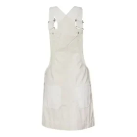Gonna con bretelle casual Taglie asiatiche “Bianco”