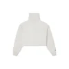 HIGH NECK MOCK Crew Bianco CREMA