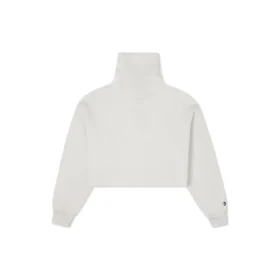 HIGH NECK MOCK Crew Bianco CREMA