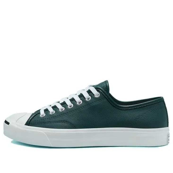 Jack Purcell in pelle con colori stagionali “Verde Bianco”