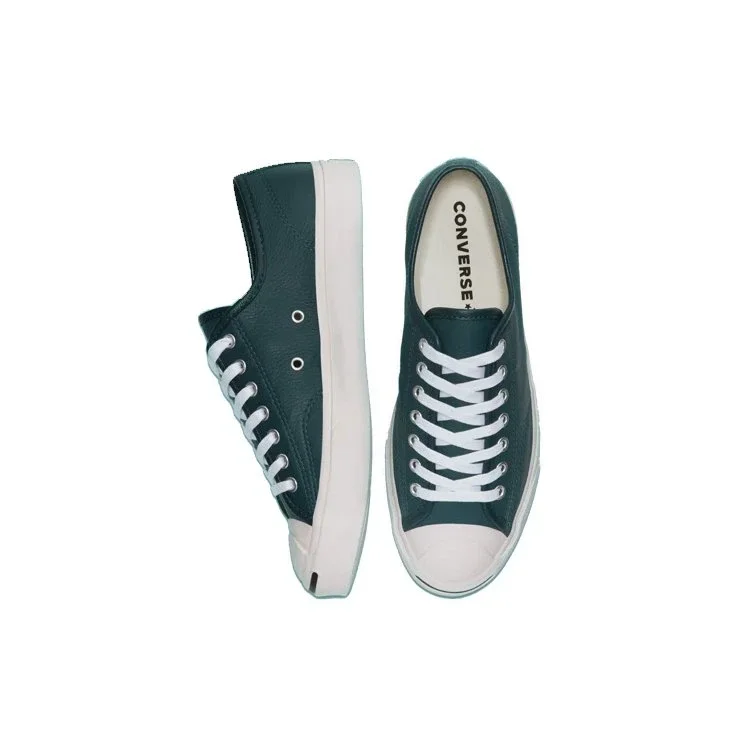 Jack Purcell in pelle con colori stagionali “Verde Bianco”