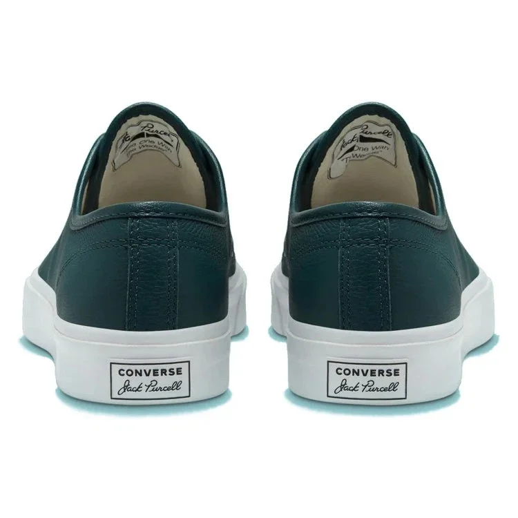 Jack Purcell in pelle con colori stagionali “Verde Bianco”