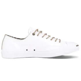 Jack Purcell Scarpe da skateboard casual basse antiscivolo resistenti all’usura Unisex Bianco