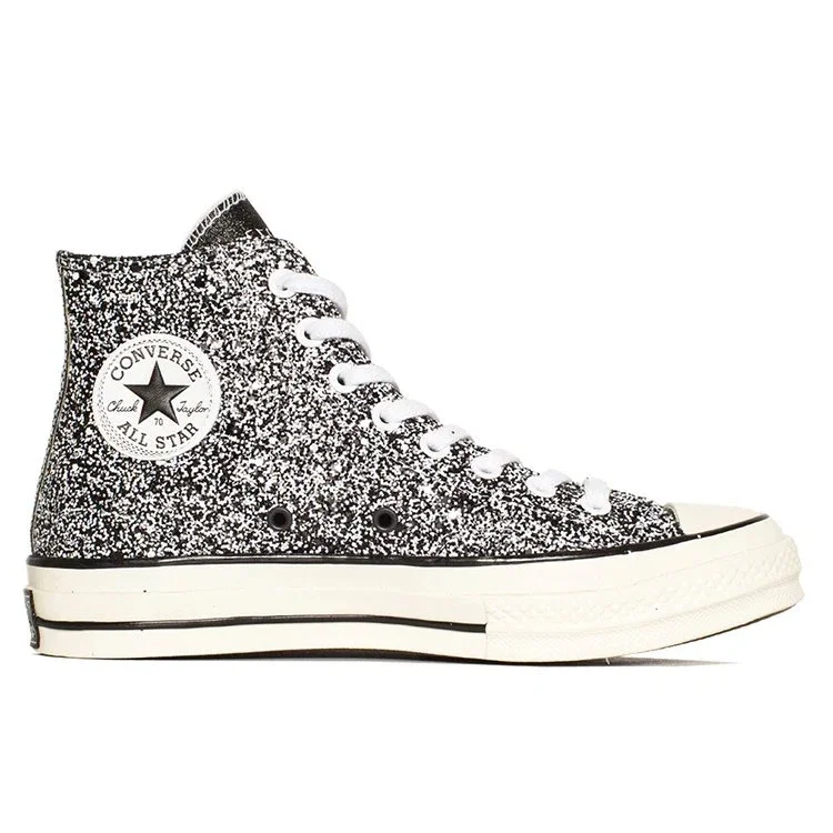 JW Anderson x Chuck 70 Hi “Glitter Pack – Nero Multicolore” JW Anderson x Chuck 70 Hi “Glitter Pack – Nero Multicolore”