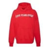 Love The Progress 2.0 Felpa con cappuccio oversize Taglie asiatiche “Rosso”