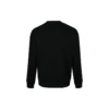 Maglia a maniche corte da uomo Converse con stampa logo alfabeto, collo rotondo, nera