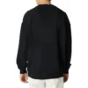Maglia a maniche corte da uomo Converse con stampa logo alfabeto, collo rotondo, nera