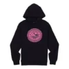 Maglia nera con grande logo sul petto