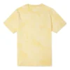 Maglietta a maniche corte con collo rotondo in marmo Taglie asiatiche “Gold Dart”