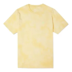 Maglietta a maniche corte con collo rotondo in marmo Taglie asiatiche “Gold Dart”