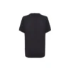Maglietta a maniche corte Converse Pure Cotton Alphabet da uomo, nera