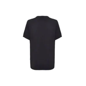 Maglietta a maniche corte Converse Pure Cotton Alphabet da uomo, nera